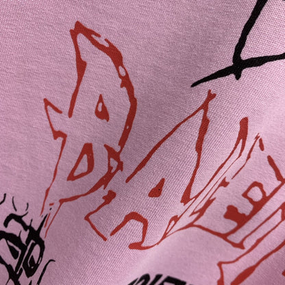 「#2452」Balenciaga doodle year of the Dragon Alphabet T-shirt