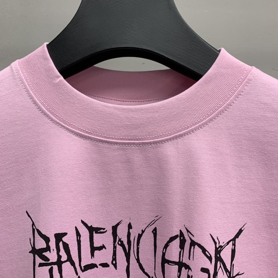 「#2452」Balenciaga doodle year of the Dragon Alphabet T-shirt
