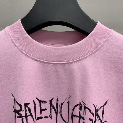 「#2452」Balenciaga doodle year of the Dragon Alphabet T-shirt