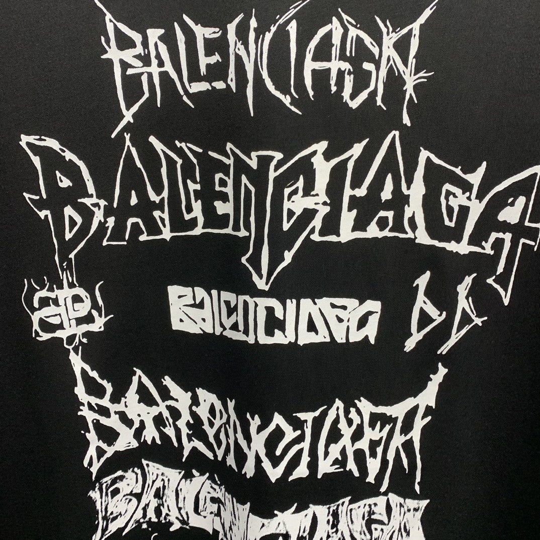 「#2454」Balenciaga doodle year of the Dragon Alphabet T-shirt
