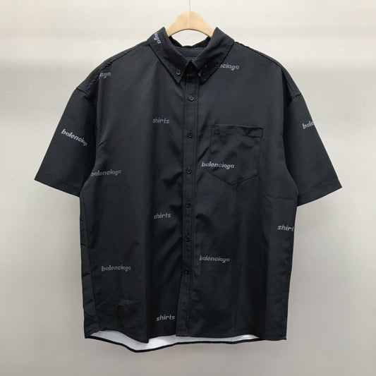 「#2455」Balenciaga bullet screen short sleeve shirt