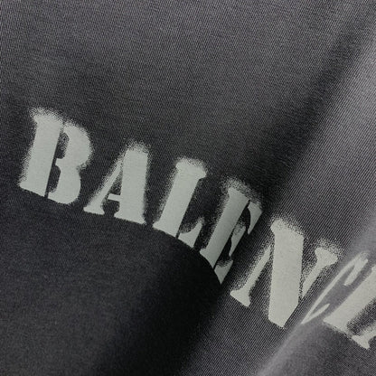 「#2507」Balenciaga front and back T-shirt with blurred letters