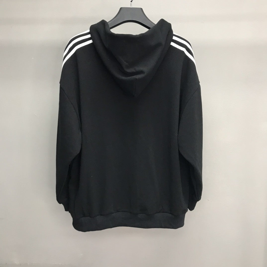 「#2510」Balenciaga Ardy Wiranata logo zipper hoodie