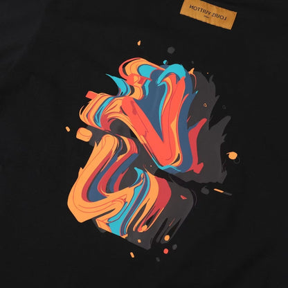 「#2578」Louis Vuitton 23ss front and back patterned t-shirt