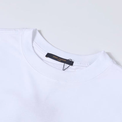 「#2579」Louis Vuitton 23ss front and back patterned t-shirt