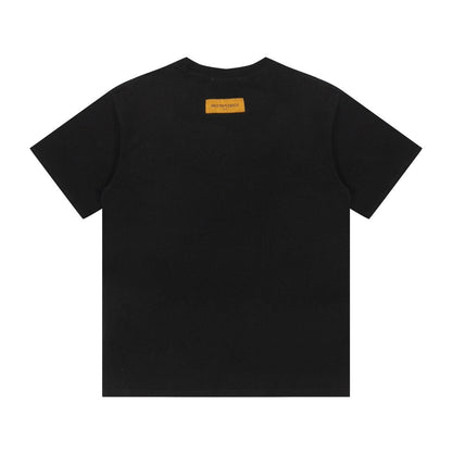 「#2580」Louis Vuitton Logo lettering T-shirt with 23SS neckline