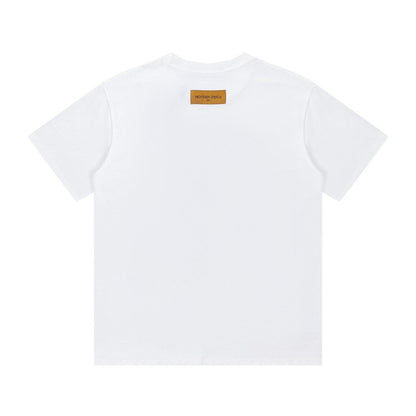 「#2581」Louis Vuitton Logo lettering T-shirt with 23SS neckline