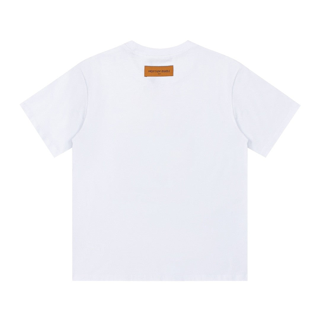 「#2610」Louis Vuitton 23SS logo printed t-shirt
