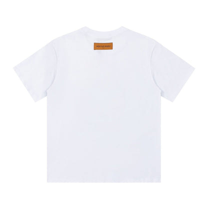 「#2610」Louis Vuitton 23SS logo printed t-shirt