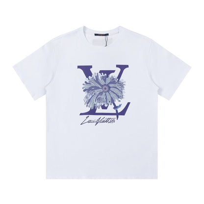 「#2610」Louis Vuitton 23SS logo printed t-shirt