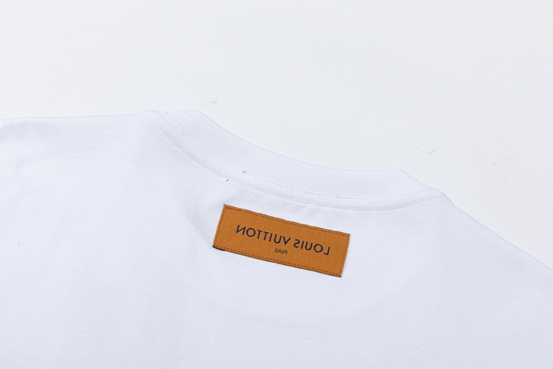 「#2610」Louis Vuitton 23SS logo printed t-shirt