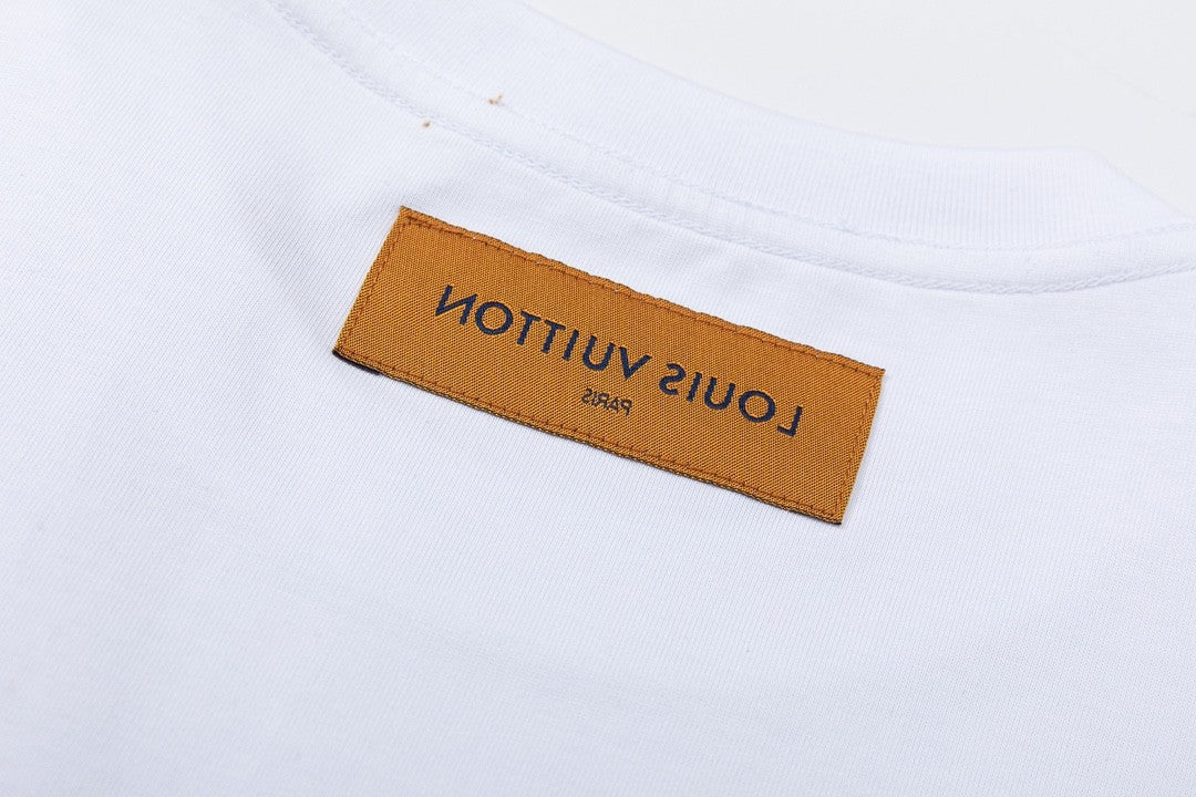 「#2610」Louis Vuitton 23SS logo printed t-shirt