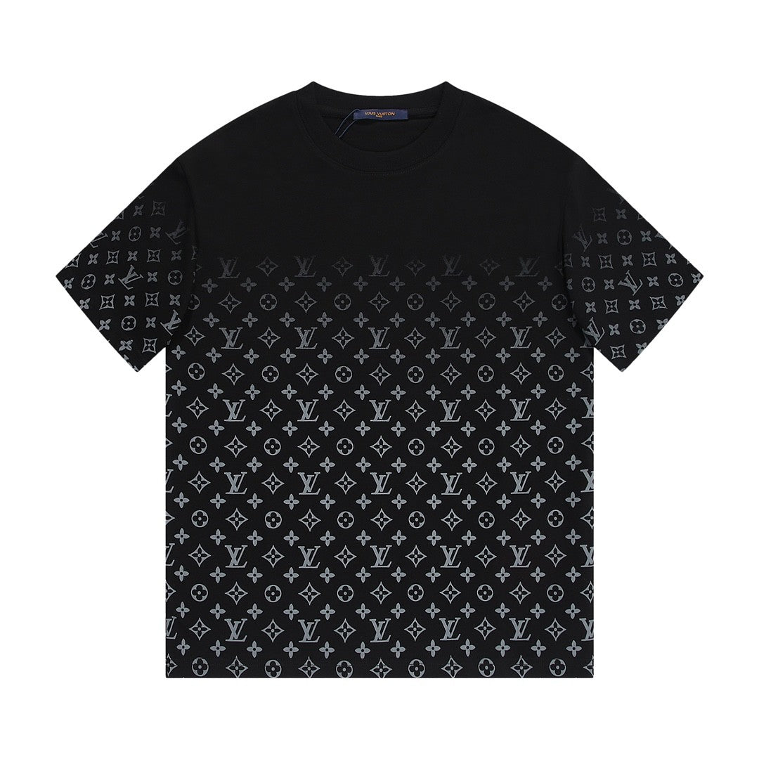「#2668」Louis Vuitton Star gradient series printed loose T-shirt