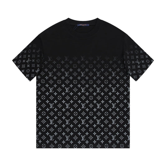 「#2668」Louis Vuitton Star gradient series printed loose T-shirt