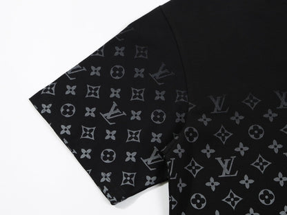 「#2668」Louis Vuitton Star gradient series printed loose T-shirt