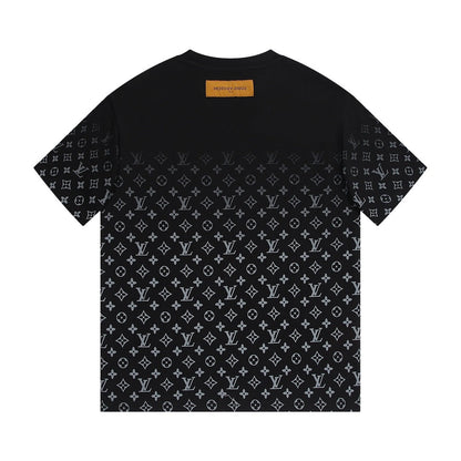 「#2668」Louis Vuitton Star gradient series printed loose T-shirt