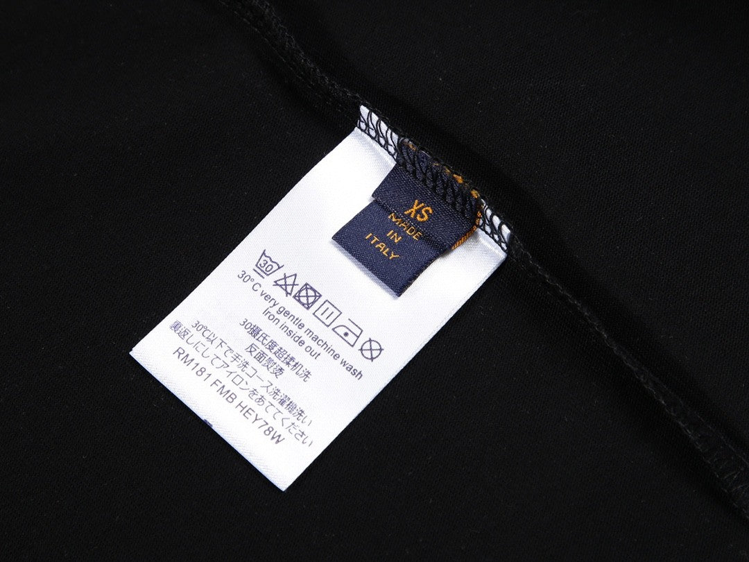 「#2668」Louis Vuitton Star gradient series printed loose T-shirt