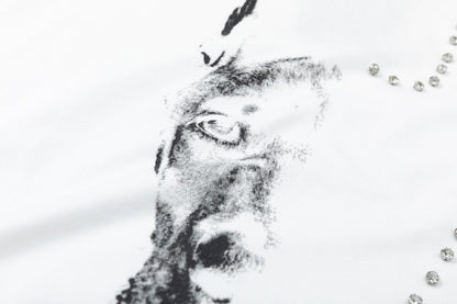 「#2683」Balenciaga 23Ss Drill Print Hound Design t-shirt