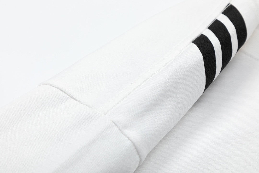 「#2685」Gucci  23SS double G vertical stripe foam printed t-shirt