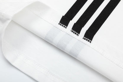 「#2685」Gucci  23SS double G vertical stripe foam printed t-shirt