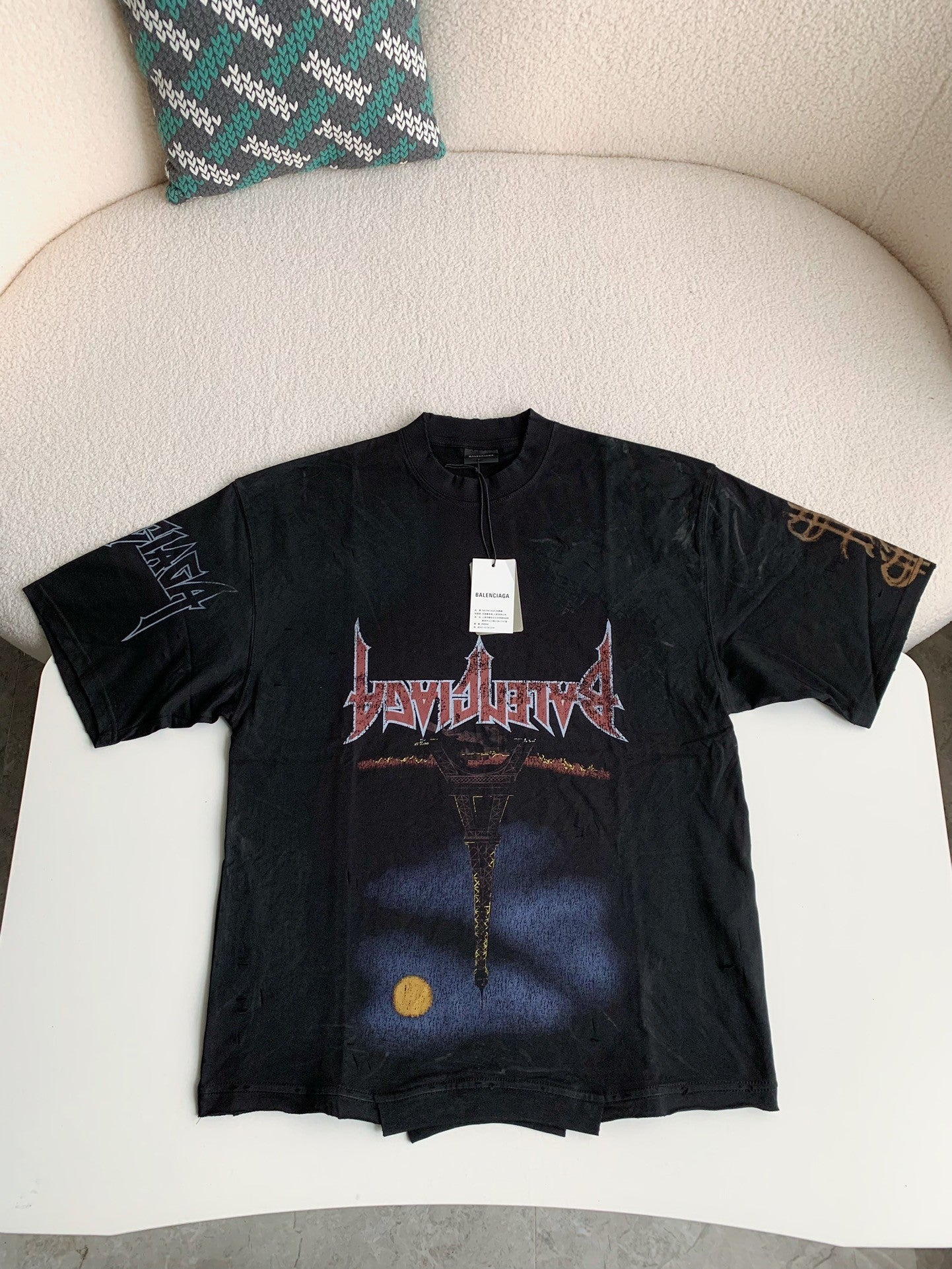 「#2222」Balenciaga Reflection Tower T-shirt