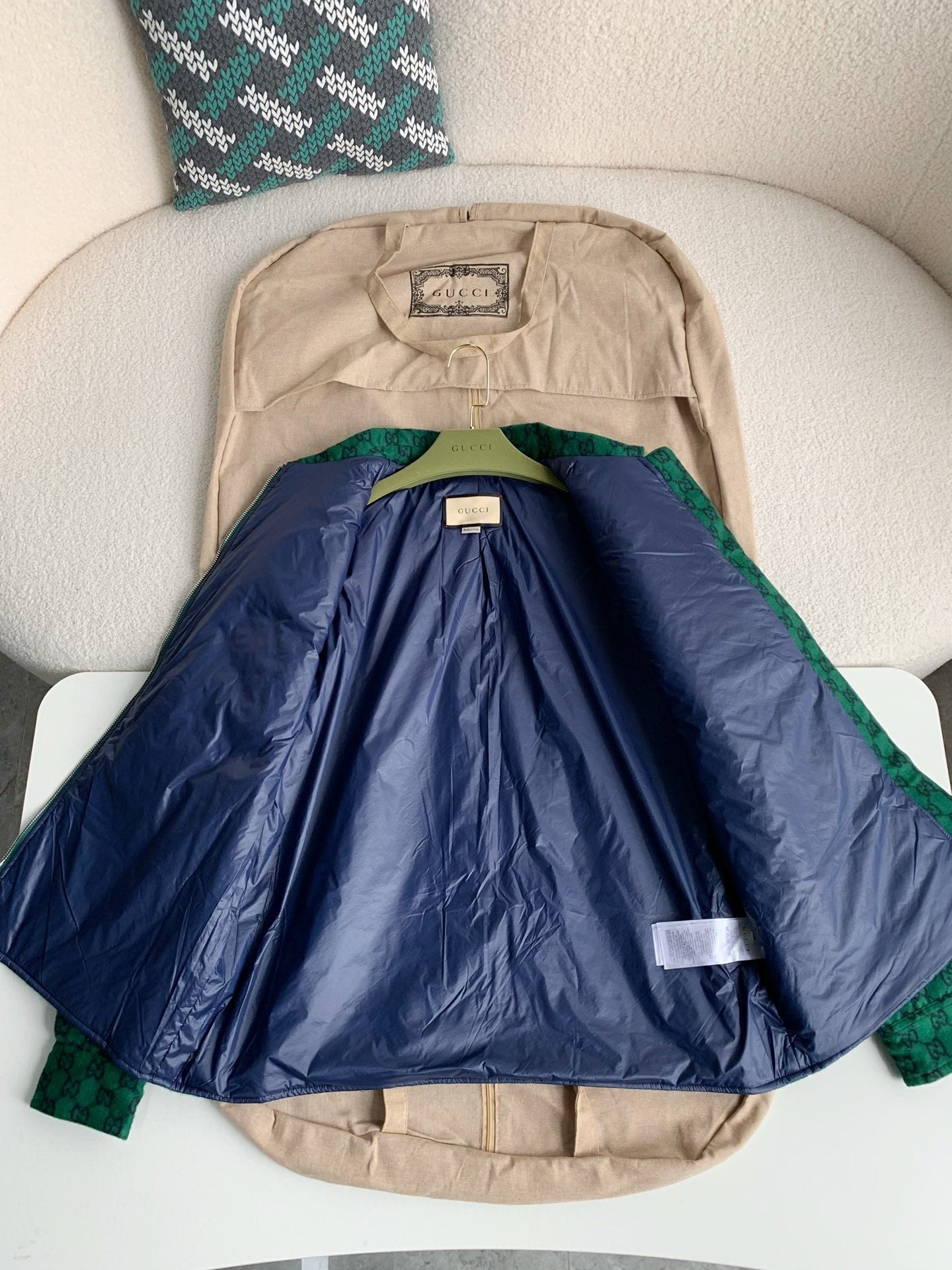 「#2725」Gucci Cristiano Ronaldo Same Style Jacket