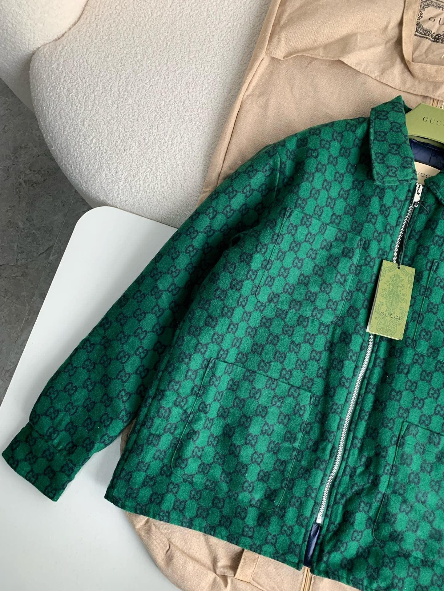 「#2725」Gucci Cristiano Ronaldo Same Style Jacket