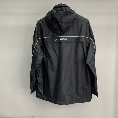 「#2749」Balenciaga BLCG reflective half zipper jacket