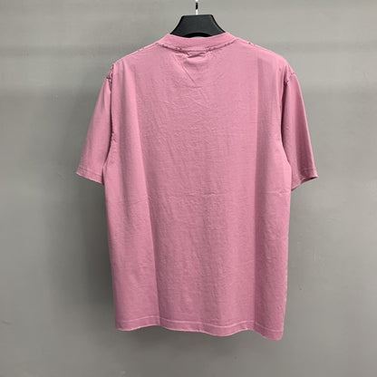 「#2792」Balenciaga double back embroidered short sleeves