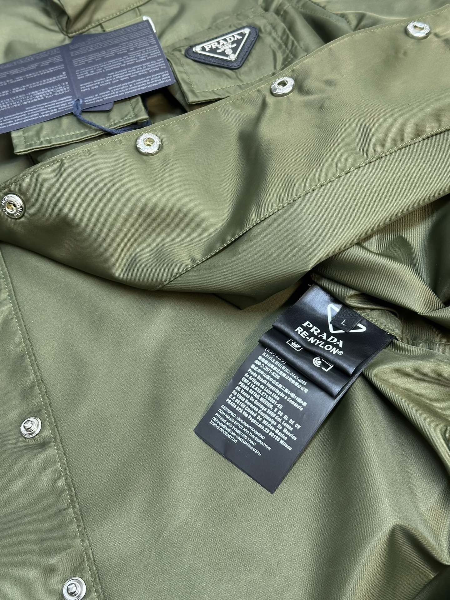 「#2790」Prada battlefield functional style short sleeved