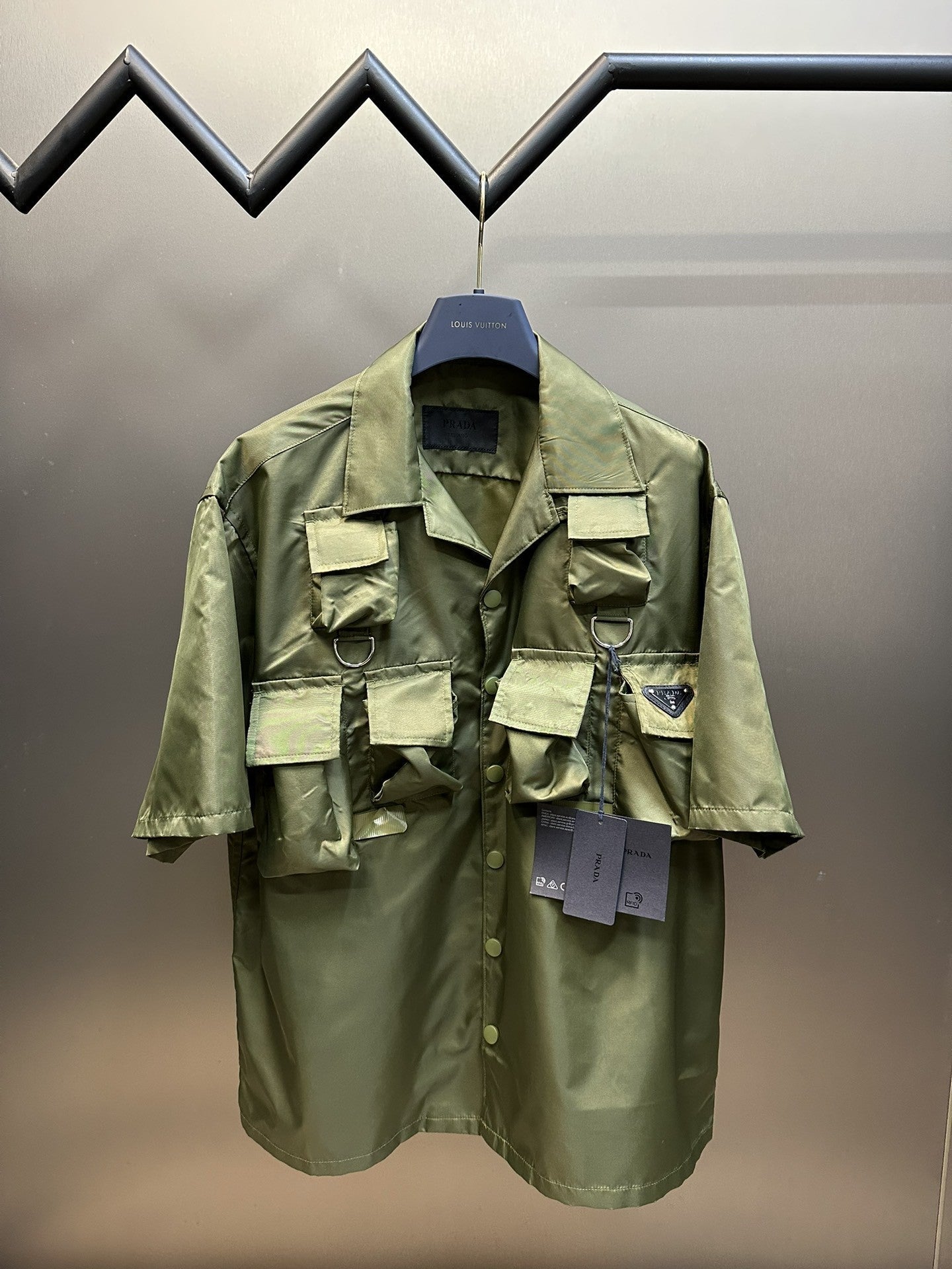 「#2790」Prada battlefield functional style short sleeved