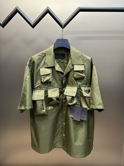 「#2790」Prada battlefield functional style short sleeved