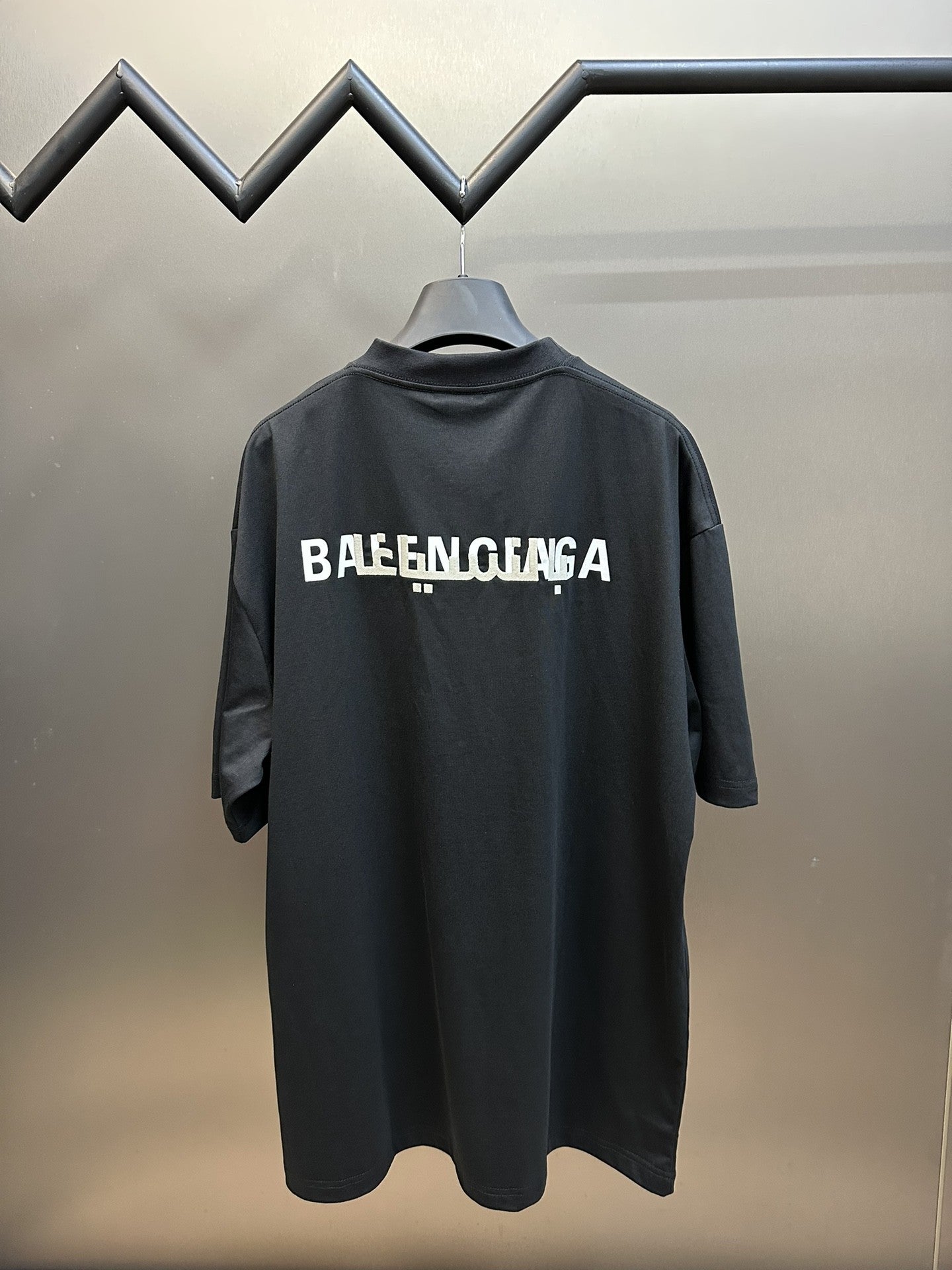 「#2792」Balenciaga double back embroidered short sleeves