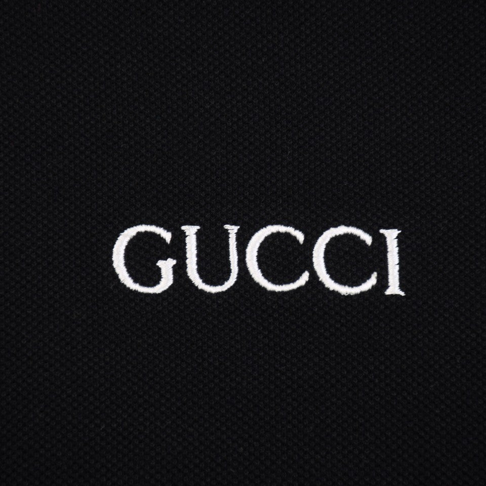 「#2825」Gucci 2024 new polo shirt with colorful placket