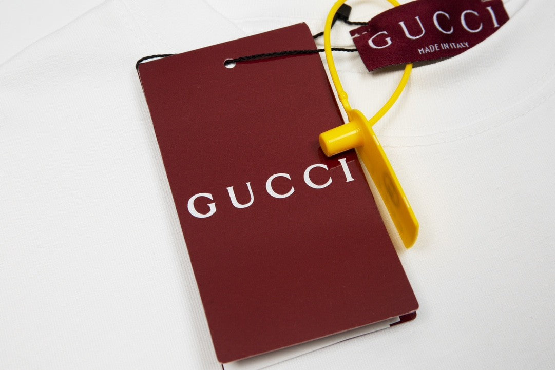 「#2831」Gucci Gradient Letter Logot shirt