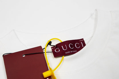 「#2831」Gucci Gradient Letter Logot shirt