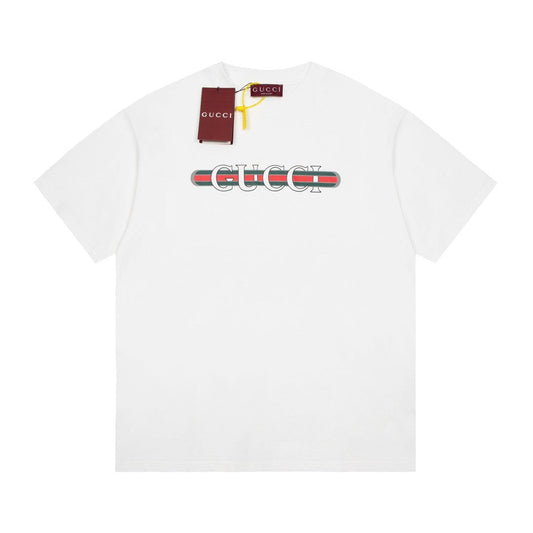 「#2833」Gucci  English letters T-shirt
