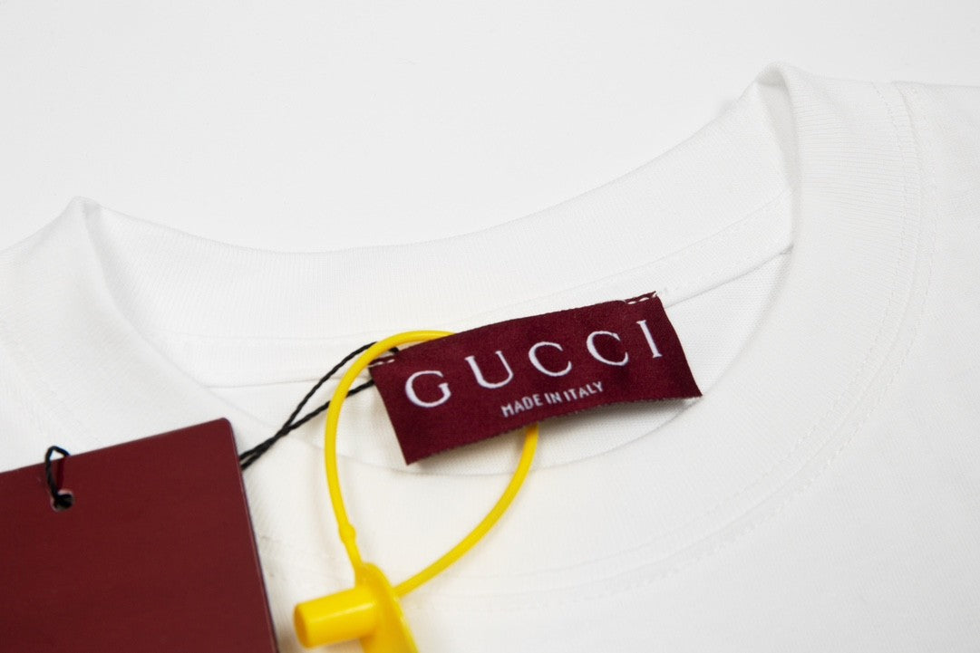 「#2833」Gucci  English letters T-shirt