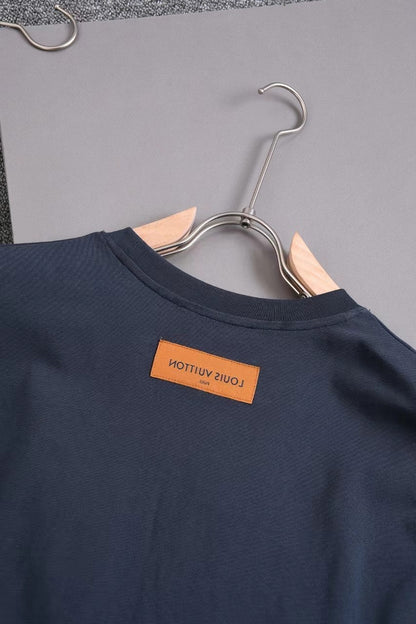 「#2837」Louis Vuitton 24ss new embroidered t-shirt for spring and summer