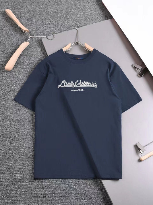 「#2837」Louis Vuitton 24ss new embroidered t-shirt for spring and summer