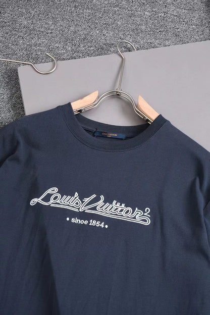 「#2837」Louis Vuitton 24ss new embroidered t-shirt for spring and summer