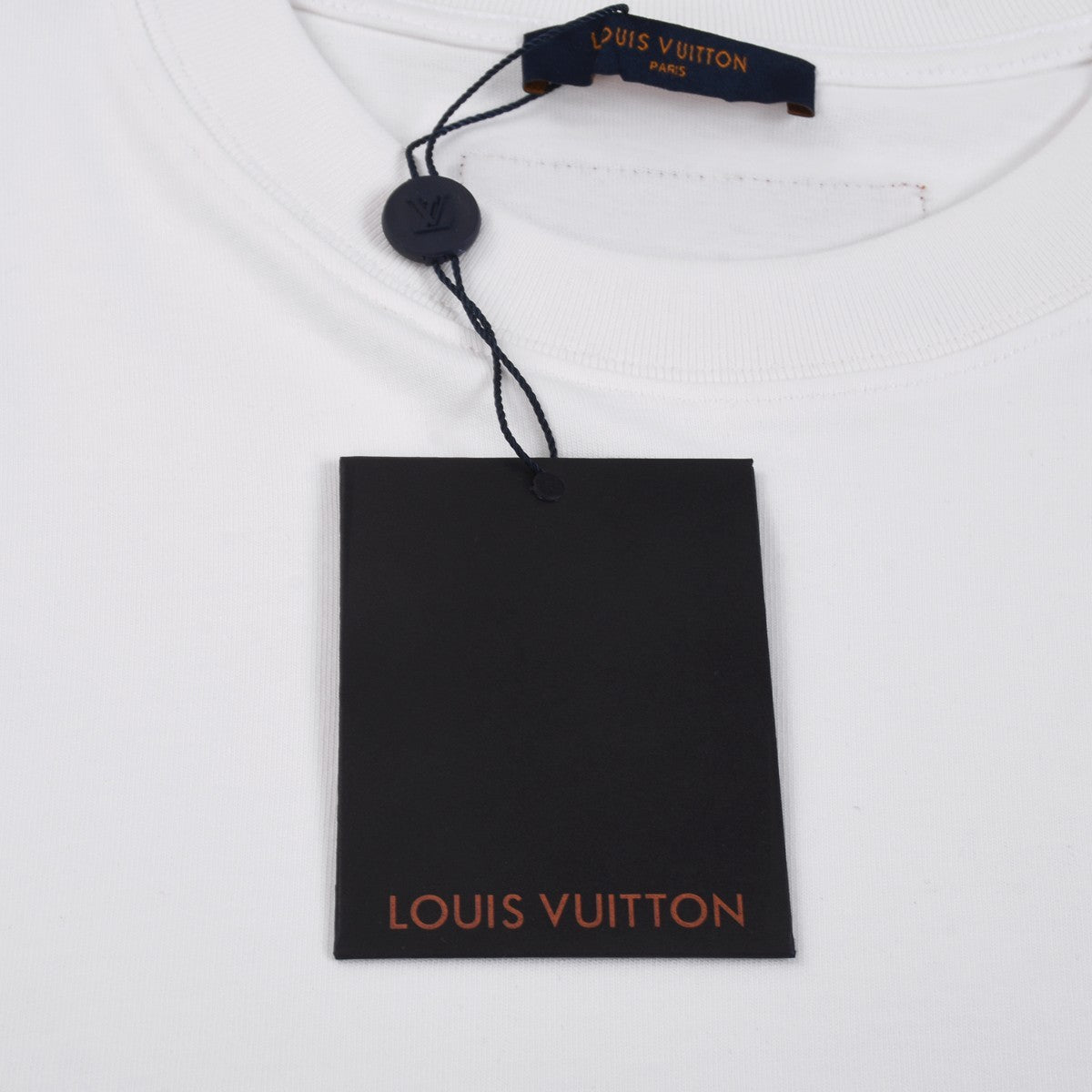 「#2840」Louis Vuitton 24ss new embroidered round neck t-shirt
