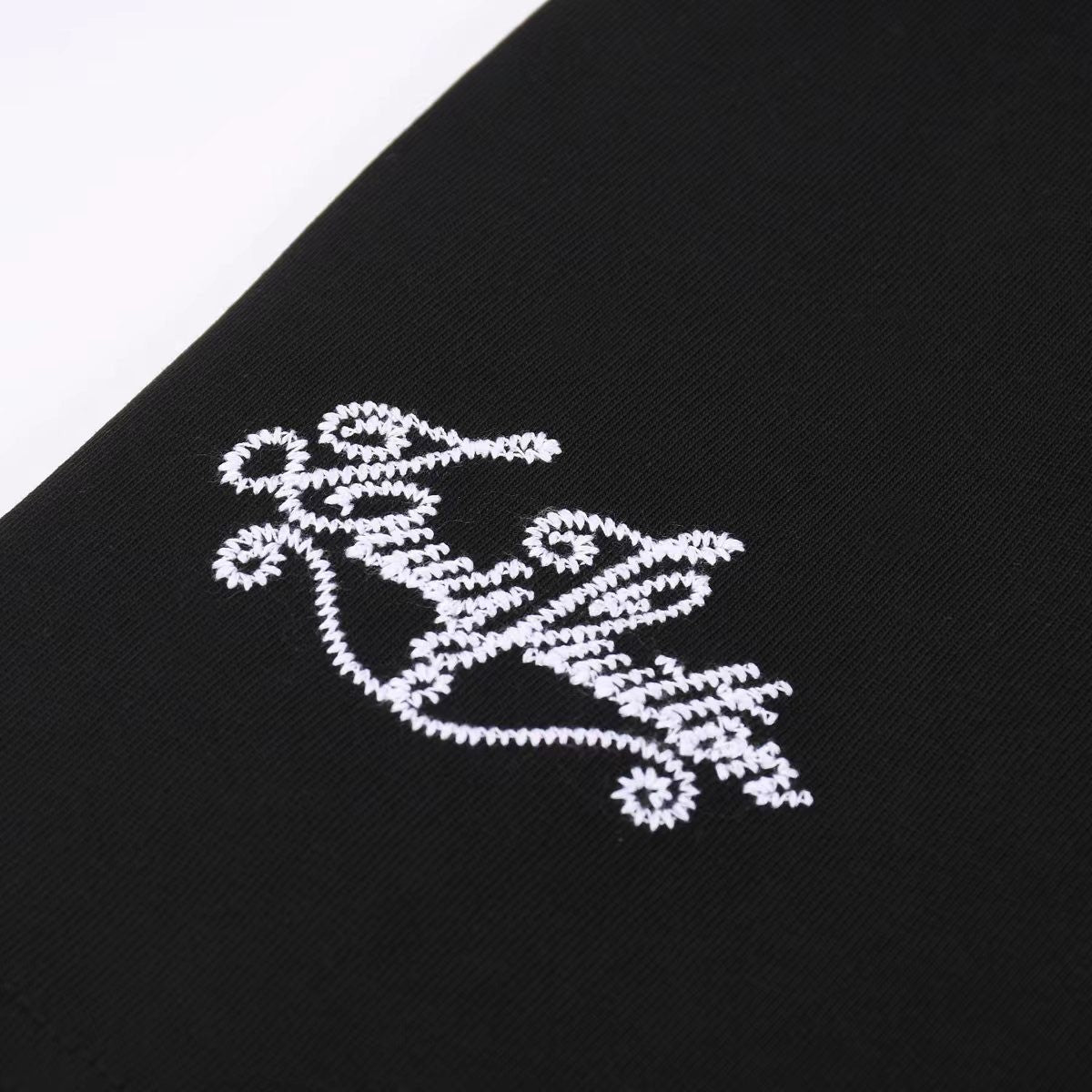 「#2841」Louis Vuitton 24ss new embroidered round neck t-shirt