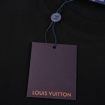 「#2841」Louis Vuitton 24ss new embroidered round neck t-shirt