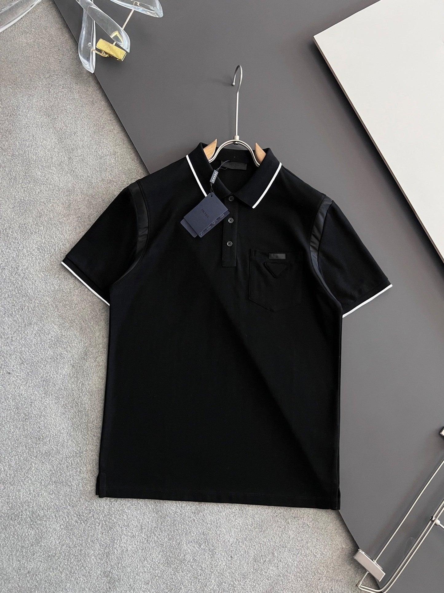 「#2871」Prada New Men’s polo shirts for spring/summer 2024