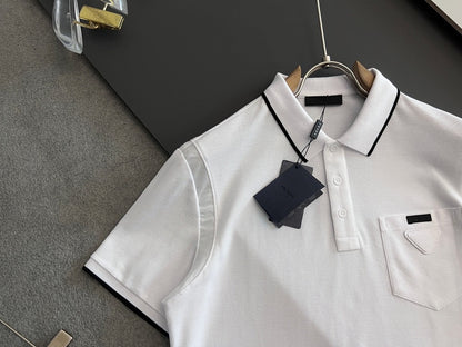 「#2872」Prada New Men’s polo shirts for spring/summer 2024
