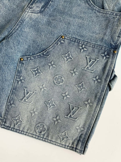 「#2884」LOUIS VUITTON Jean shorts