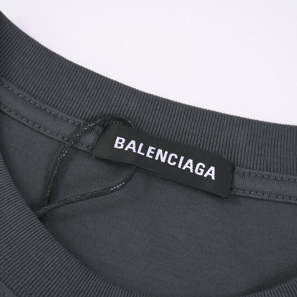 「#2894」Balenciaga 24s double B dot printing t-shirt