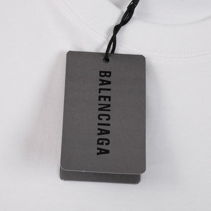 「#2897」Balenciaga 24s embroidered fabric t-shirt