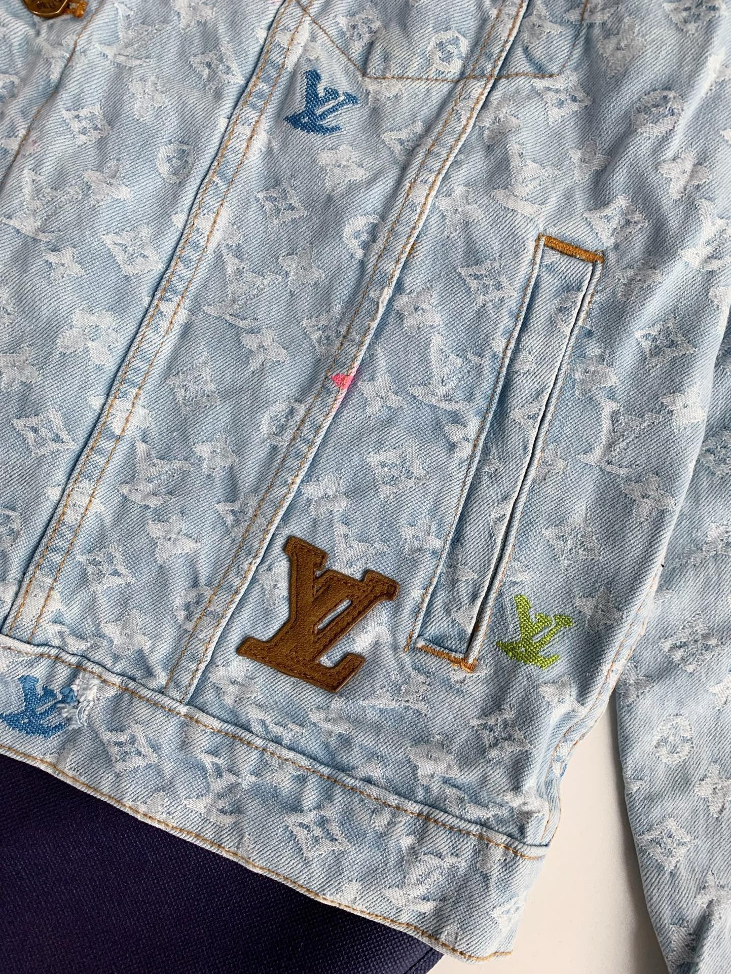 「#2962」Louis Vuitton Denim Jackets